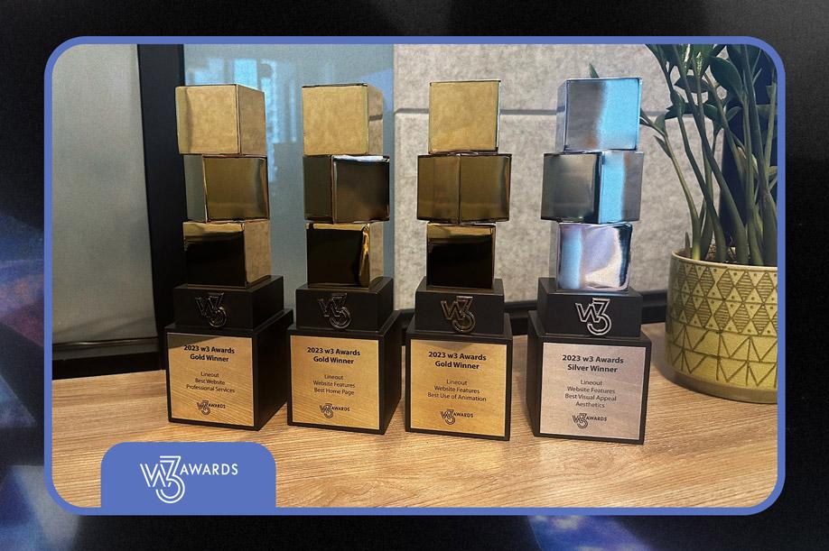 A leader in creative marketing, Lineout's creative innovation recognized at W3 awards.