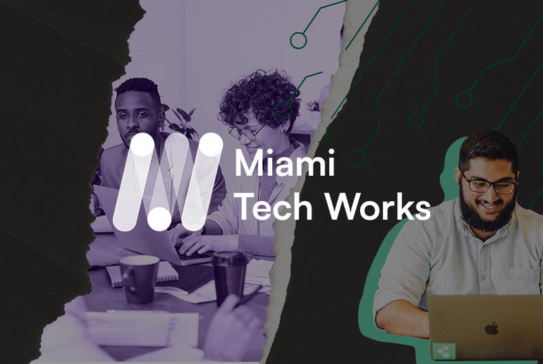Miami Tech Works announces online hub for employers and job seekers, designed by Lineout.